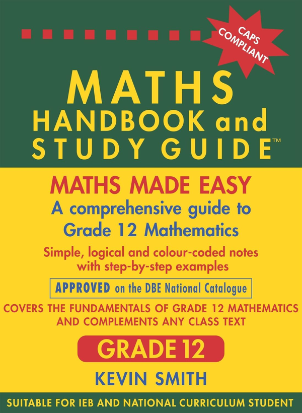 Berlut Maths Handbook & Study Guide - Grade 12
