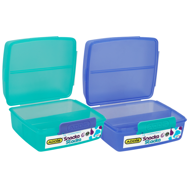 Addis Snacka Stacka Lunch Box Assorted