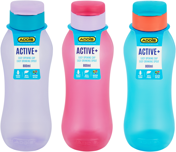 Addis Active Bottle 800ml Assorted