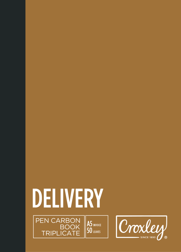 Croxley Delivery Triplicate Book A5 50 Page