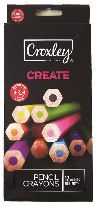 Croxley Create Colour Pencils Set of 12