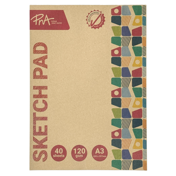 PNA Sketch Pad 120gsm A3 40 Sheets