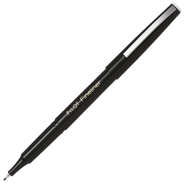 Pilot Fineliner Black 1,2mm