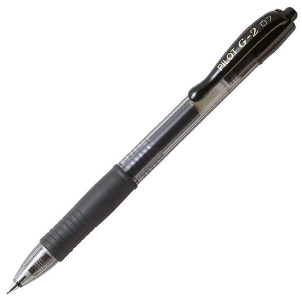 Pilot G2 Gel Pen Fine Black 0,7mm
