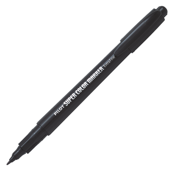 Pilot Super Colour Marker Black