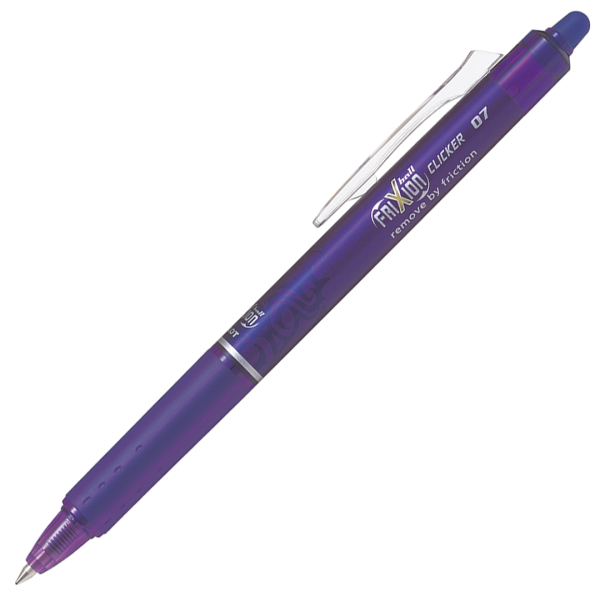 Pilot Frixion Clicker Pen Violet 0,7mm