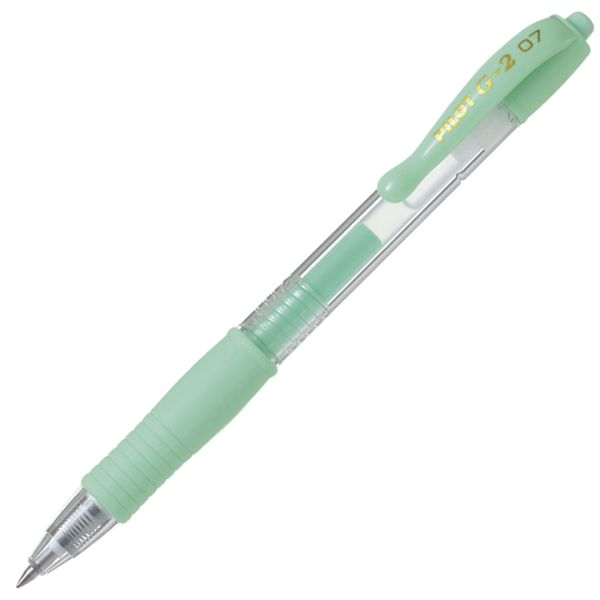 Pilot G2 Gel Pen Pastel Green 0,7mm
