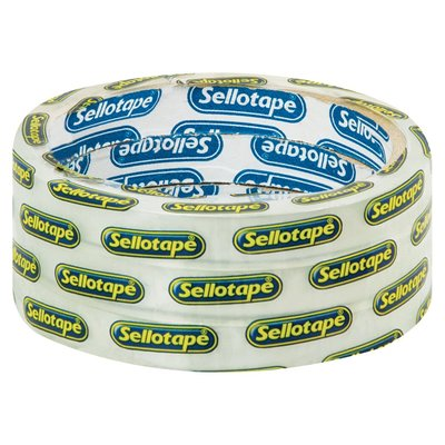 Sellotape Clear Tape L/Core Pack of 3 12mmx33m