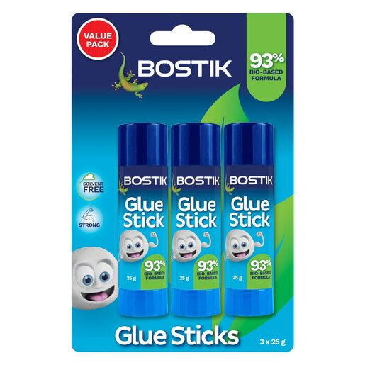 Bostik Glue Sticks 25g Pack of 6