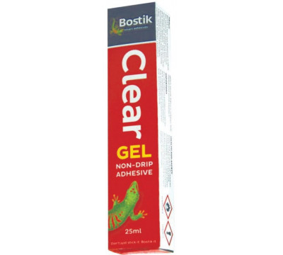 Bostik Clear Gel Glue 25ml