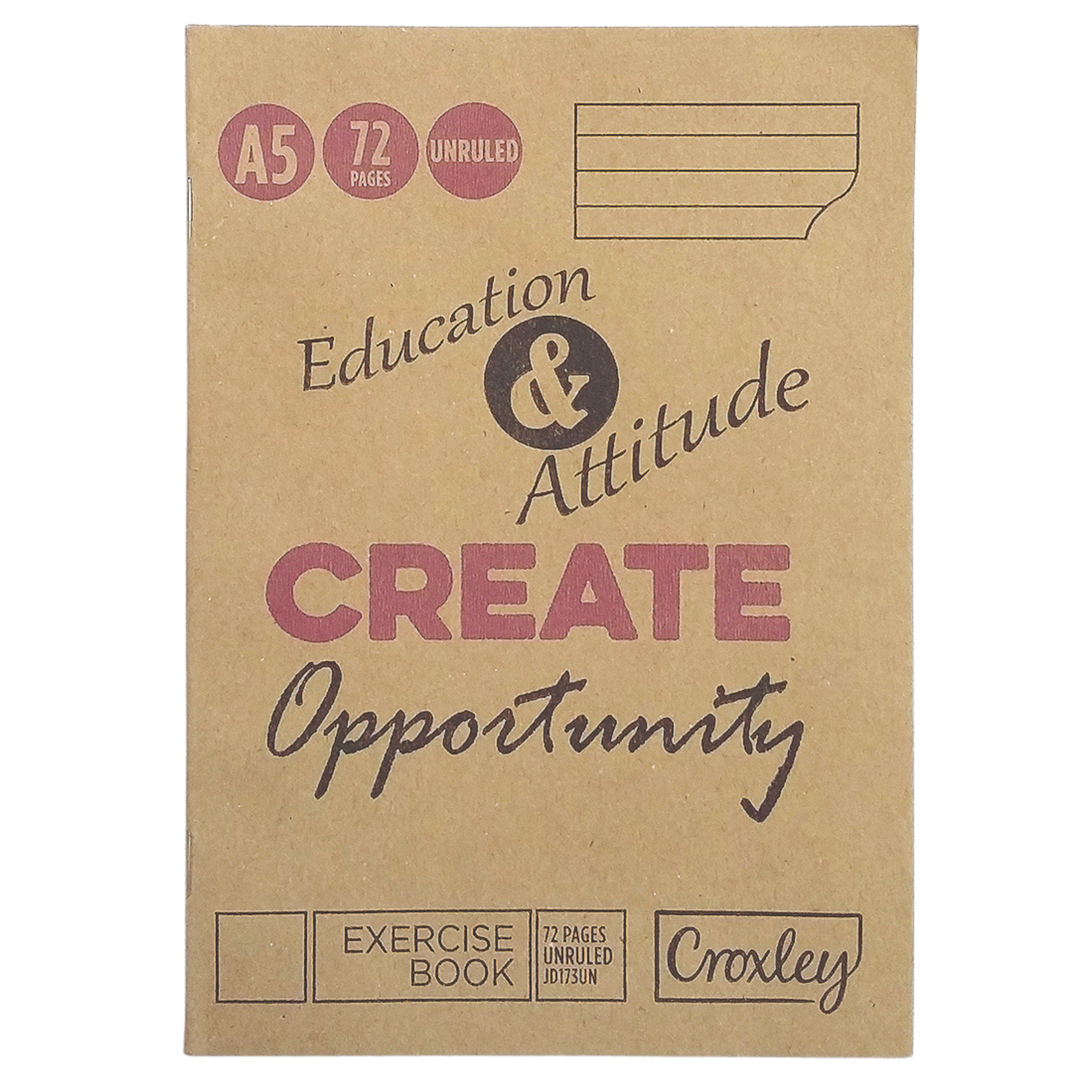 Croxley Exercise Book A5 72 Page Unruled