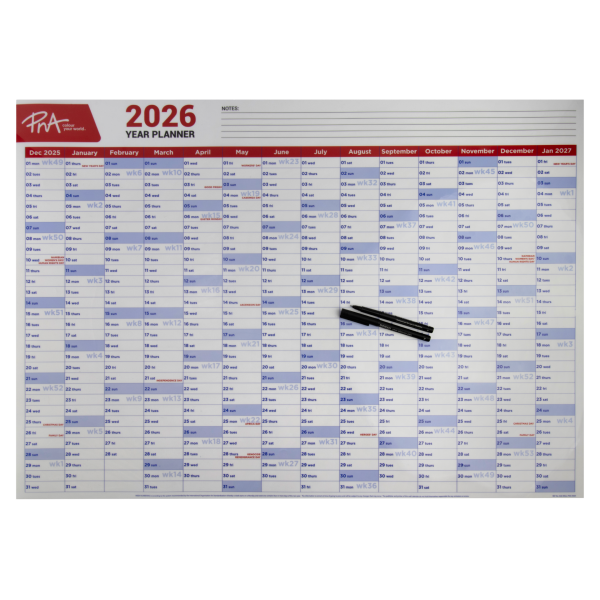 PNA Wall Planner A1