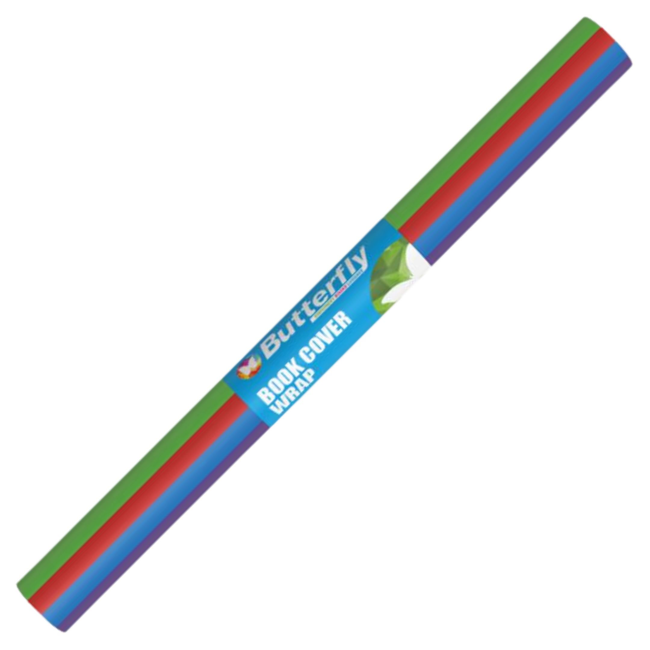 Butterfly Book Cover Wraps Bright 500mmx700mm Set of 10