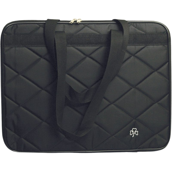 Trefoil Drawing Board Cover Padded Quilted Black A3