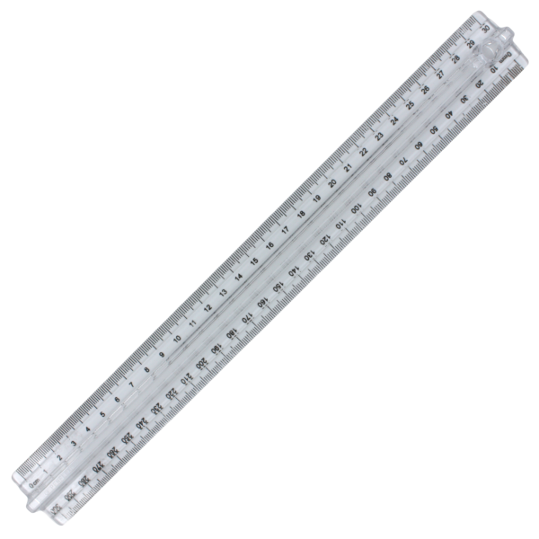 PNA Fingergrip�Ruler 30cm Assorted
