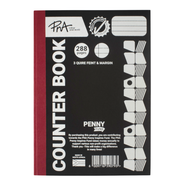 PNA Counter Book 3 Quire 288 Page F/M