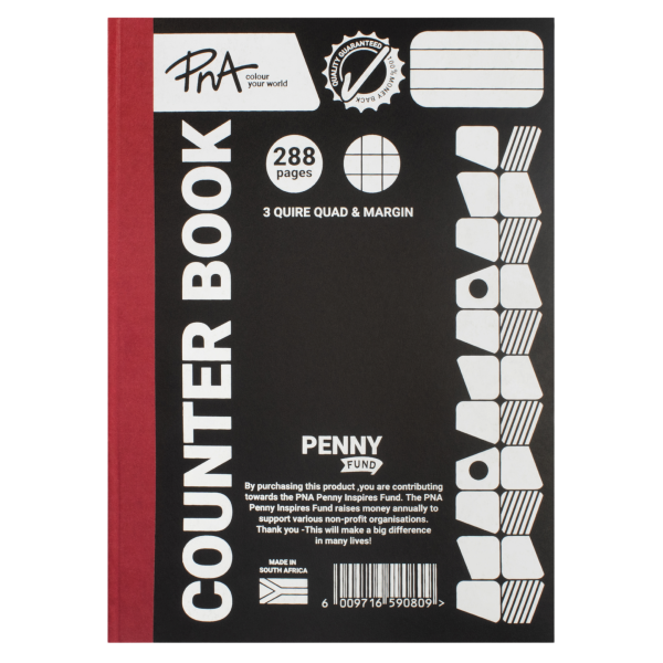 PNA Counter Book 3 Quire 288 Page Q/M