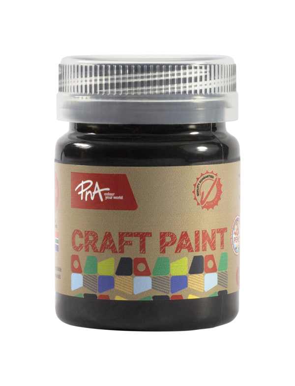PNA Crafters Paint Graphite Whisper Black 50ml