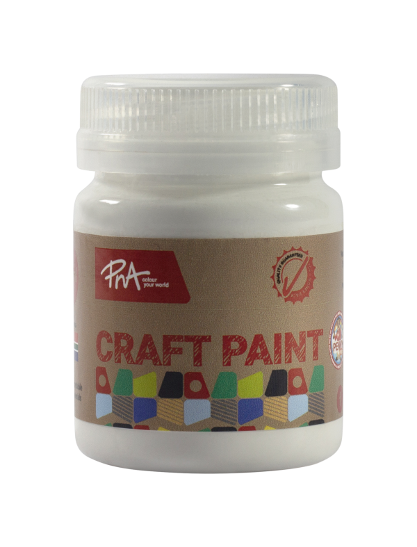 PNA Crafters Paint Absolute Zero White 50ml