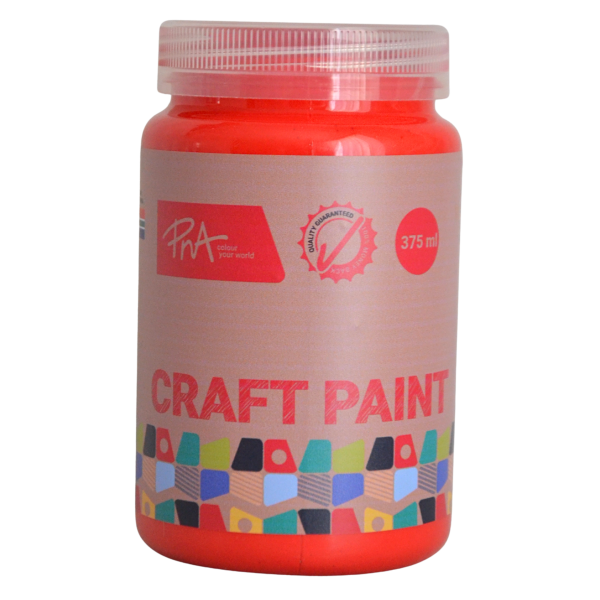 PNA Crafters Paint Firecatcher Red 375ml