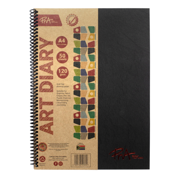 PNA Art Diary Craft Cover 120gsm A4 50 Sheets