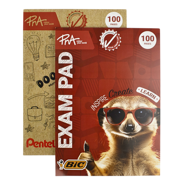 PNA Exam Pad Punched A4 100 Page