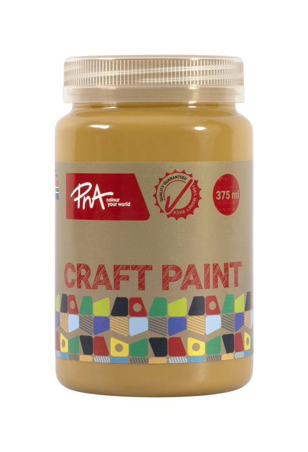 PNA Crafters Paint Burnt Acorn Light Brown 375ml