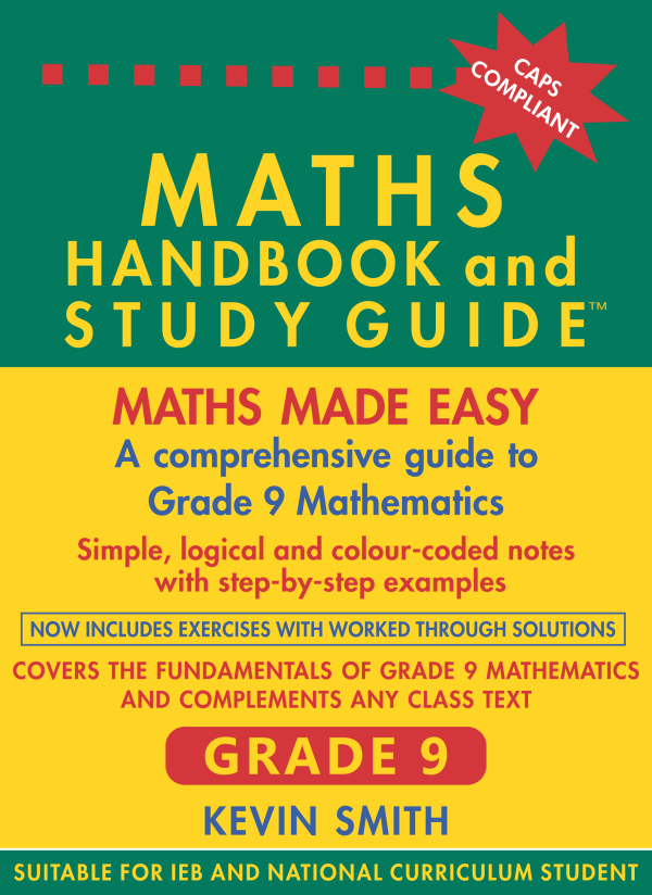 Berlut Maths Handbook & Study Guide - Grade 9