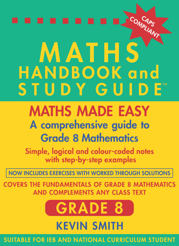 Berlut Maths Handbook & Study Guide - Grade 8
