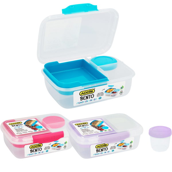 Addis Lunch Box Bento Pink 1,6L
