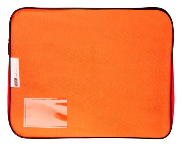 Meeco Book Bag Canvas Orange