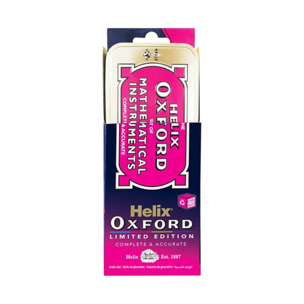 Helix Oxford Math Set Limited Pink 10 Piece