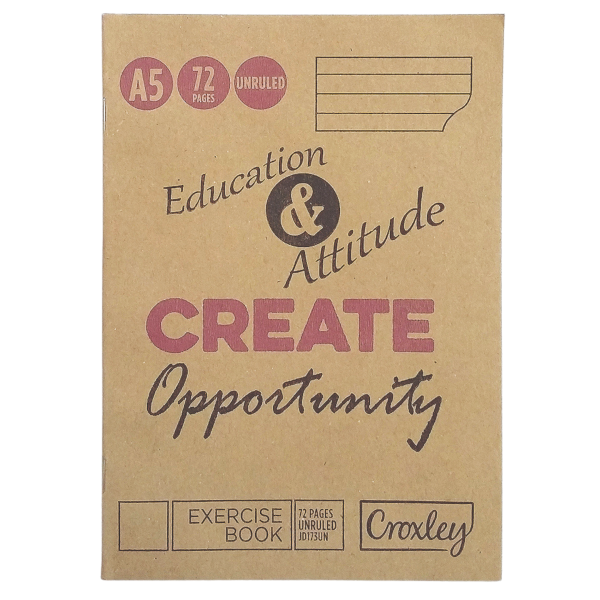 Croxley Exercise Book A5 72 Page Unruled