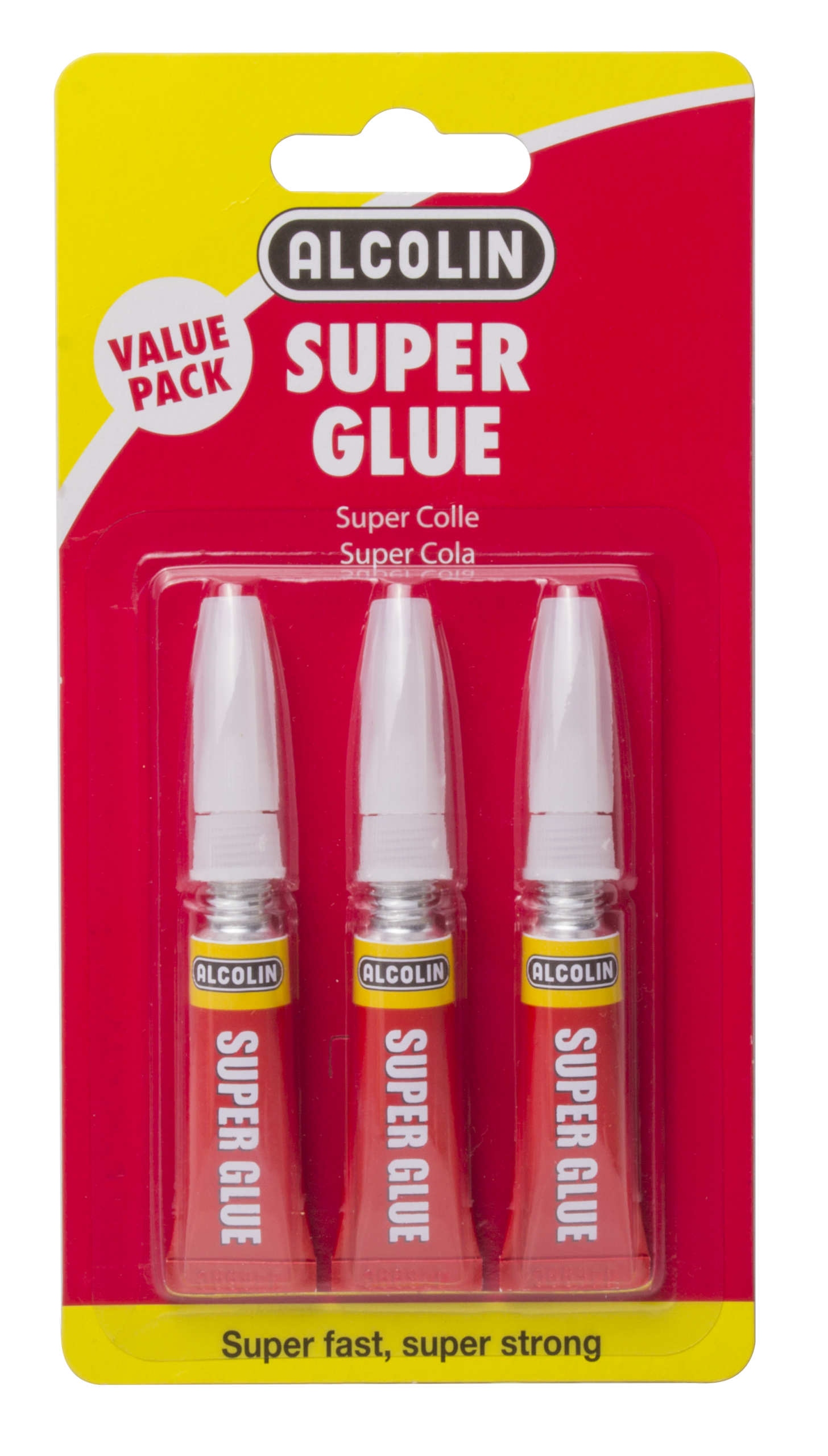 Alcolin Super Glue 3g Pack of 3
