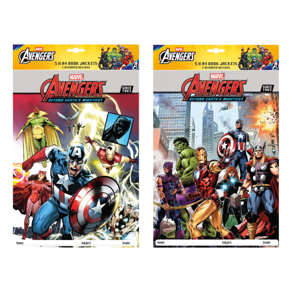 SAG Book Jackets Pre-Cut Avengers A4