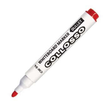 Collosso Whiteboard Marker Bullet Red