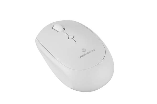 Volkano Talc Series 2,4GHz Wireless Mouse White