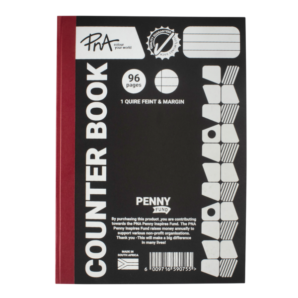PNA Counter Book 1 Quire 96 Page F/M