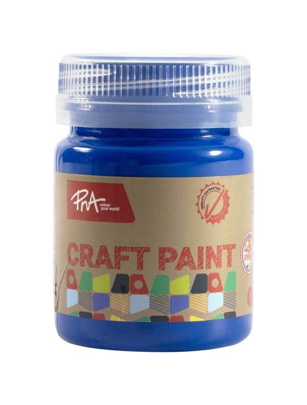 PNA Crafters Paint Pixelwave Bright Blue 50ml