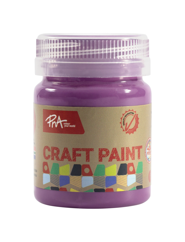 PNA Crafters Paint Purple Voltage 50ml
