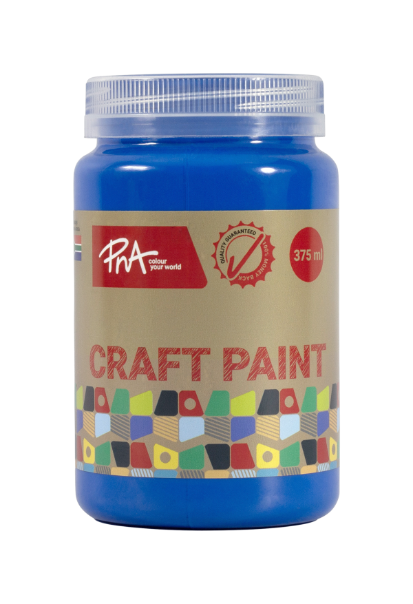 PNA Crafters Paint Pixelwave Bright Blue 375ml