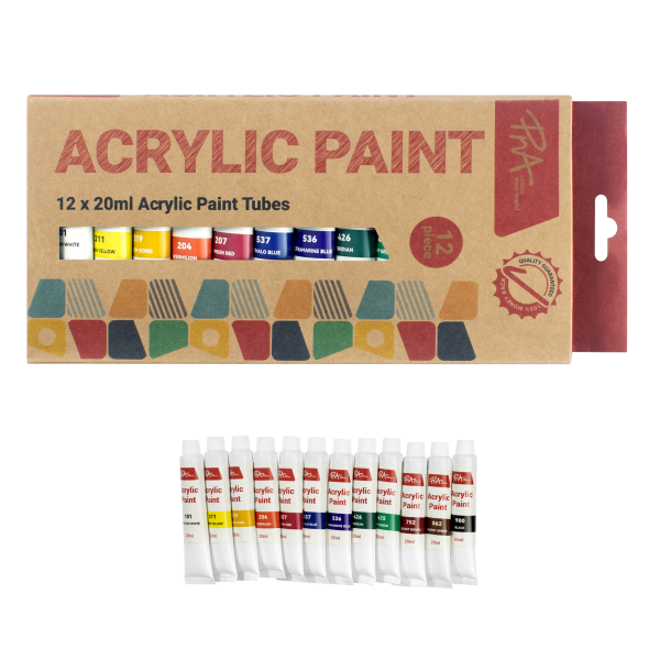 PNA Acrylic Starter Tubes 20ml Set of 12