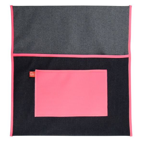 PNA Denim Chair Bag Lumo Pink 440mm