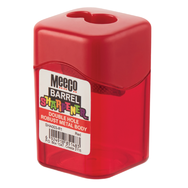 Meeco Barrel Sharpener 2 Hole Blue