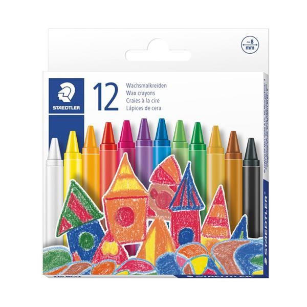 Staedtler Noris Wax Crayons Set of 12