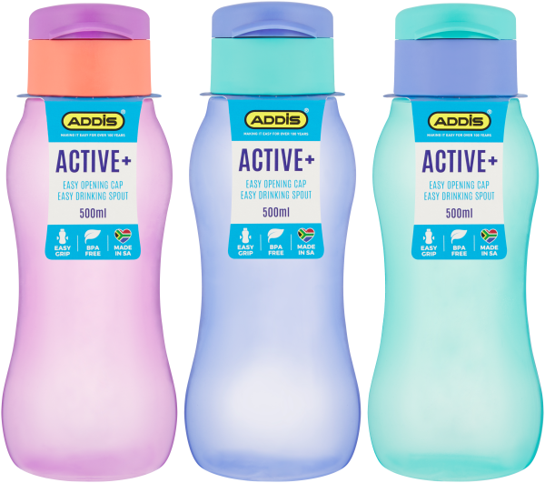 Addis Active Bottle 500ml Assorted