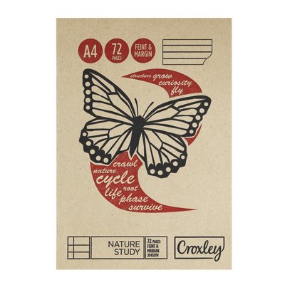 Croxley Nature Study Book A4 72 Page F/M