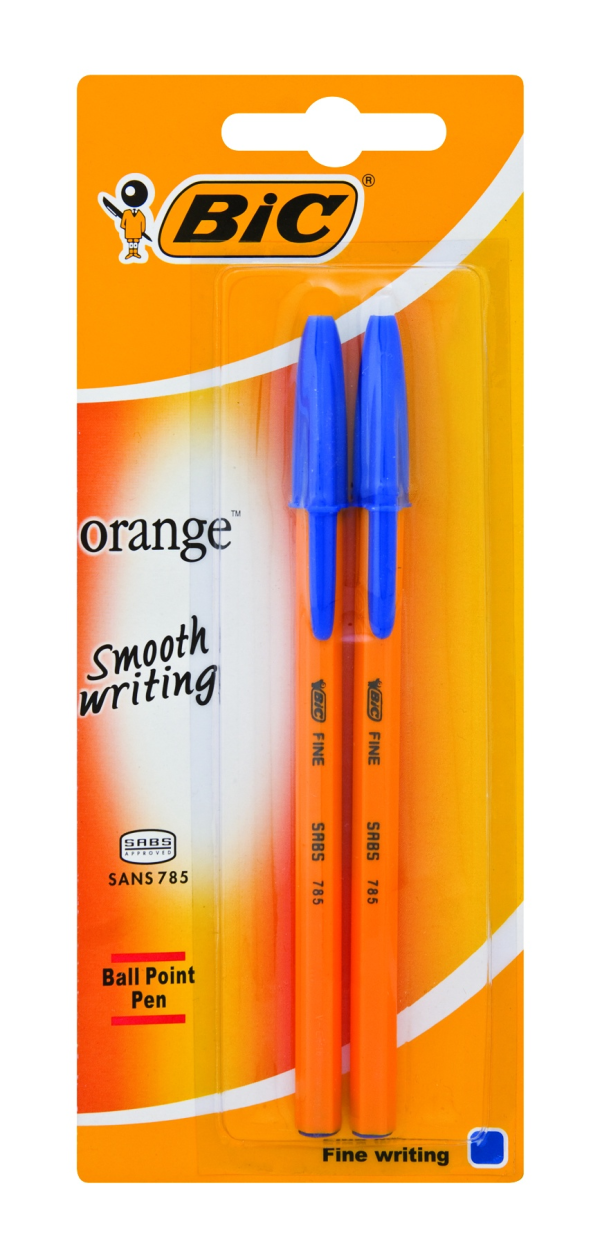 BIC Orange Pen Fine 2Up Blue 0,8mm