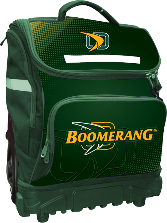 Boomerang XXL Big-Wheel Hardbase Trolley Boys Green