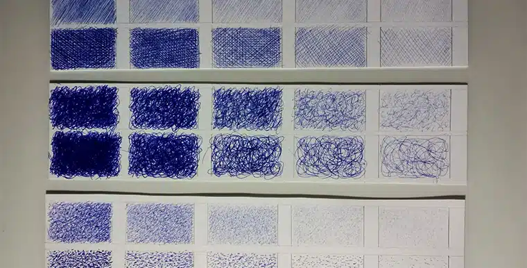 Ballpoint pen shading techniques by Themba Mkhangeli